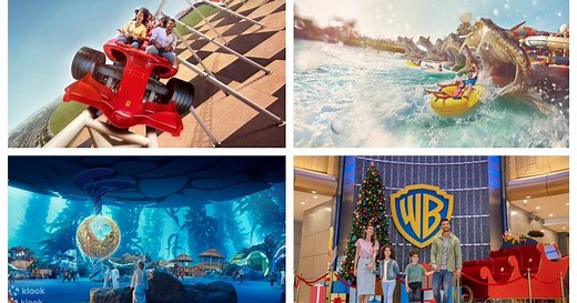 Yas Island Multi-Park Tickets – Ferrari World Abu Dhabi, Yas Waterworld, Warner Bros. World™, Sea World - Klook