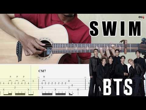 BTS - Swim - Fingerstyle Guitar Cover +TAB