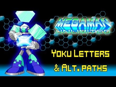 Mega Man Unlimited Walkthrough (Yoku Letter Locations & Alt. Paths)