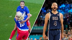 2.4K views · 47 reactions | The USWNT and men's basketball team closed out the last full day of the Olympics decked in gold. 磊 The only things left? The women's basketball final followed by the closing ceremony. | USA TODAY Sports | Facebook