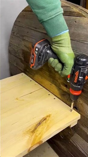 Turning a Cable Spool into a Designer Bench