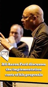 AG Aaron Ford discusses the implementation costs of his proposals
