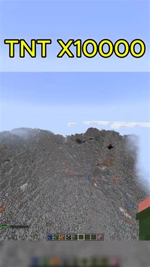 TNT X10000 #cbum #minecraft