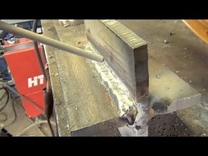 USING SIMPLE TOOLS TO WELD THICK STEEL - TECHNIQUE TO GET IT DONE WELL, AND CHEAP WITH 7018