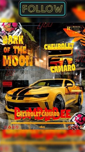 Bumblebee Awakens 🐝⚡ | Camaro Beast Mode Edit #chevrolet #bumblebee #editing #caredit #editingshorts