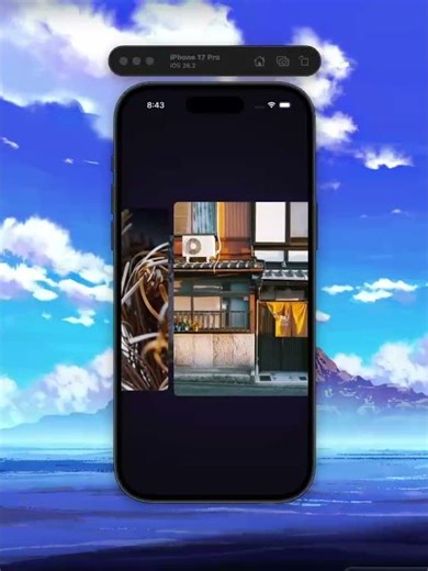 3D Carousel Animation in SwiftUI — Depth & Motion Experience 🎡✨