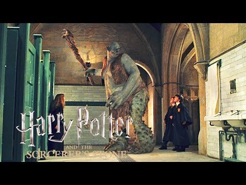 HARRY POTTER AND THE SORCERER'S STONE (2001) | Toilet Troll Scene | Video Clip HD | Warner Bros Film