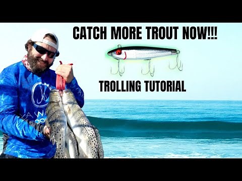 The EASIEST way to catch BIG Speckled Trout!!! (Slow Trolling TUTORIAL)
