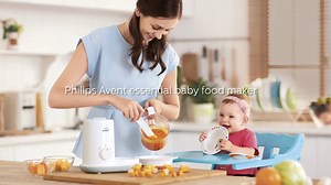 It's easier than you think to create fresh meals for your baby. With the Philips Avent Essential baby food maker you can prepare nutritious homemade meals, tailored to your baby's needs, in just 3 simple steps. Simply steam, blend and serve. Get yours today at https://bit.ly/2x4Wwno | Philips Avent