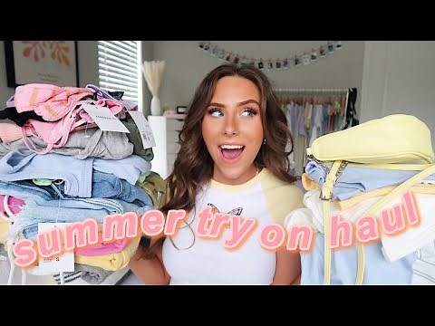 HUGE FOREVER 21 SUMMER TRY ON HAUL | trendy affordable clothes !