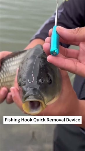 Unbelievable! Hook Removed in Seconds #fishing