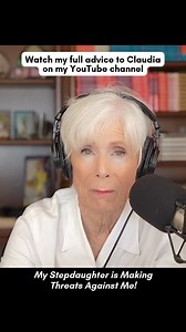 14K views · 76 reactions | Claudia’s stepdaughter is making text threats against her. My advice? Watch the full conversation on my YouTube channel to find out! #drlaura #reels #advice #family #stepkids | Dr Laura | Facebook