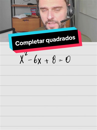 Equação por completar quadrados: como resolver passo a passo