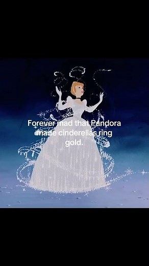 Pandora Cinderella rings are gold #pandora #jewelry #gold