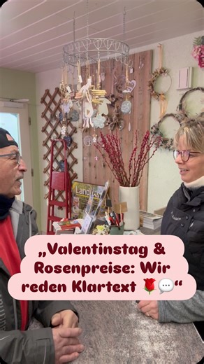 Heike Kretzschmar-Müller/ Floristik &Deko | Rote Rosen zum Valentinstag für 15 €? 👉 Wäre schön. Ist aber leider unrealistisch. Und glaub uns: Uns macht das auch keinen Spaß, wenn... | Instagram