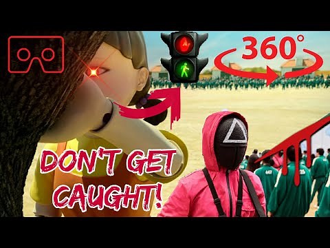 SQUID GAME in 360° VR | Red Light Green Light | Virtual Reality Experience
