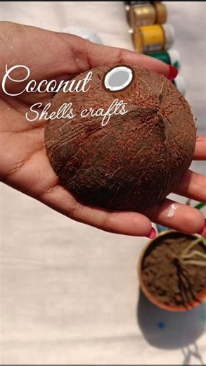 diy coconut shells crafts ideas 💡😁/Best out of waste #shorts #diy #trending #trendingshorts #viral