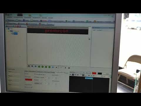 Configuração de painel LED HDled