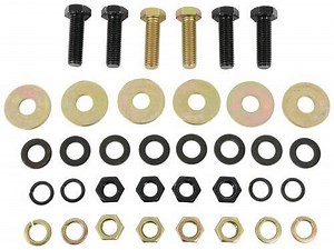 Replacement Installation Hardware Kit for Westin HDX Grille Guard with Punch Plate Westin Accessorie