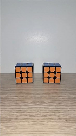 3x3 rubic cube and pyraminx with mirror