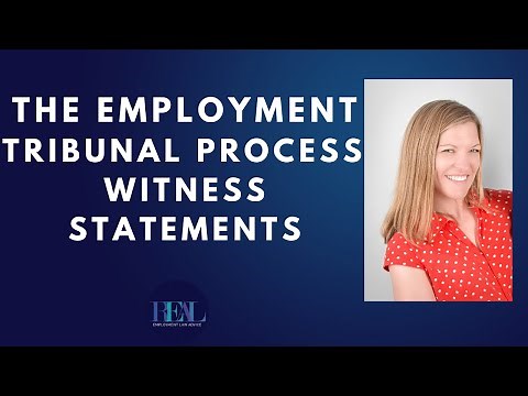 The Employment Tribunal Process Witness Statements