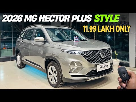 2026 🔥 New MG Hector Plus Full Review ✅ On Road Price & Features ❤️ Better Than Tata Harrier?