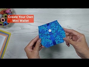 DIY Wallet Tutorial: How to Make a Stylish Mini Wallet at Home