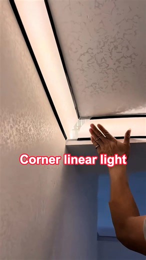 2.6M views · 21K reactions | Corner gypsum linear light, no need to cut a groove in the ceiling for installation#lamp #light #led #lightingdecor #homedecor #homedecoration #interiordesign #homeowners #interiordesigner #madeinchina #summer #art | Alead Home Intelligent | Facebook