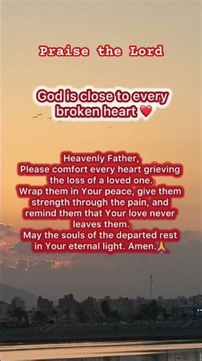 Prayer for Those Who Lost Loved Ones 🕊️ #prayer #lose #love #trustgod #hope #worship #faith #viral