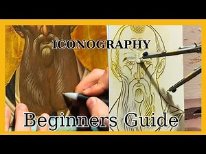 Iconography For Beginners : How to Transfer The Pattern & Draw The Halo