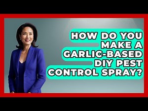 How Do You Make A Garlic-based DIY Pest Control Spray? - Insects and Invaders