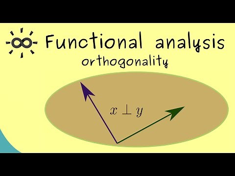 Functional Analysis 11 | Orthogonality