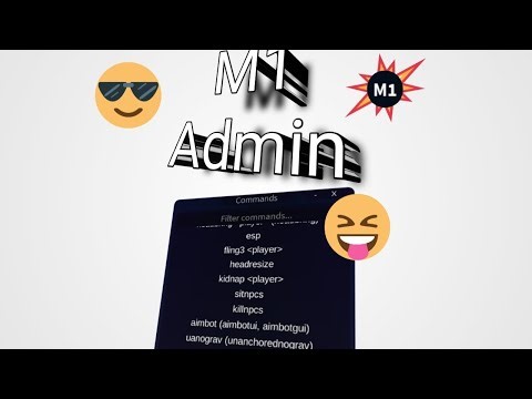 This Roblox Admin script called M1 Admin lets you do anything