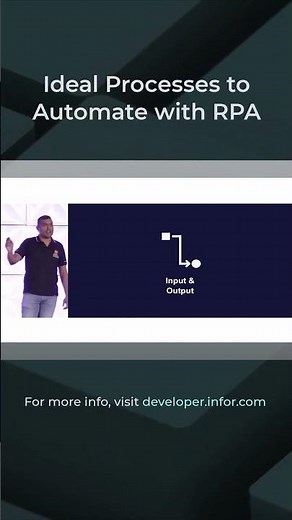 Where to use Infor RPA