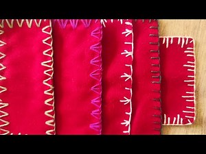 ¡Domina el bordado con estas 5 Puntadas básicas¡ PASO A PASO