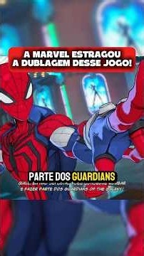 INTANKÁVEL a Dublagem Brasileira do Novo Jogo da Marvel! #marvel #games #marveltokon