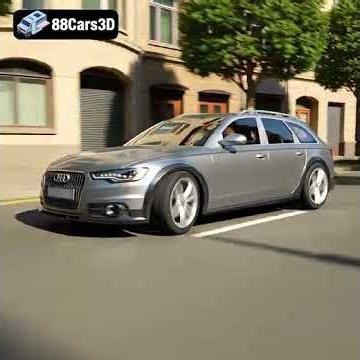 Buy 3D models at 88cars3d.com https://88cars3d.com/product/audi-a6-3d-model-2/