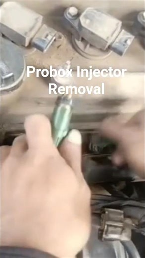 Toyota Probox Fuel Injector Removal Step-by-Step #ToyotaProbox #MechanicLife #shorts