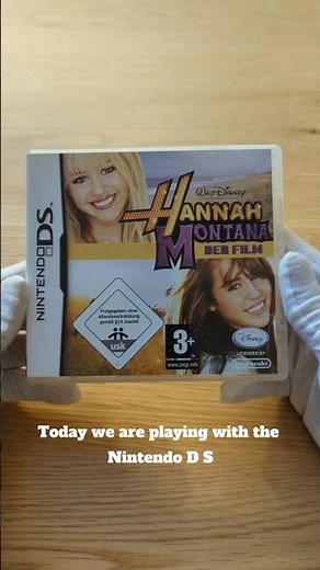 Hannah Montana The Movie Nintendo DS #hannahmontana #nintendods #disney #retrogames #nintendo
