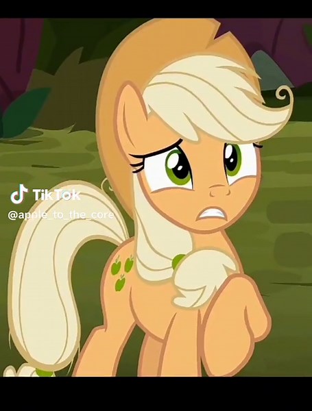 applejack is funny even when she's mean #mylittlepony #meansix #mlp #applejack #twighlightsparkle #fluttershy #mlpedit