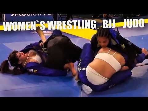 Girls Wrestling, Judo & BJJ – Open Gi, Aggressive Submissions & Insane Control