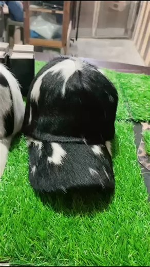Real Leather Garments on Instagram: "Real cow Hide caps Available A&A Leather sialkot #"