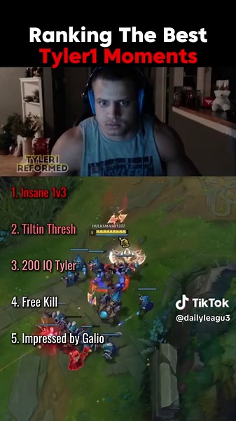 Tyler1's Best League of Legends Moments