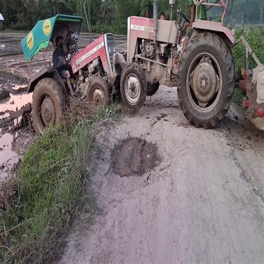 18K views · 29 reactions | Mud Trouble - Brilliant Tricks to Unstick Your Tractor Fast | Machinery Fastest | Facebook