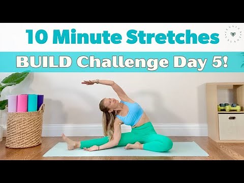 10 Minute Stretches - Beginner Stretching Exercises at Home
