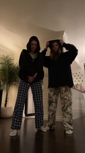Playful Indoor Dance Routine with Friends