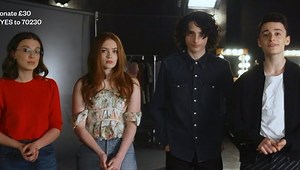 The cast of Stranger Things reunite for Sport Relief special