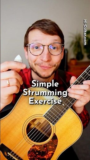 Simple Strumming Exercise