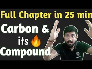 Class 10th Science chapter4 revision in1Shot | Carbon & its compound class10th science Abhishek sir