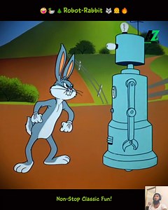 342K views · 10K reactions |  Classic Cartoon Rabbit Roobot 烙 01 | Classic Cartoon | Facebook